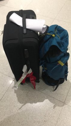 De koffers reizen voortaan alleen