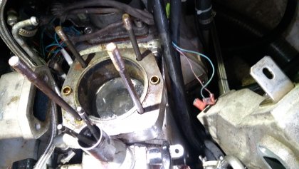 water op de cylinder