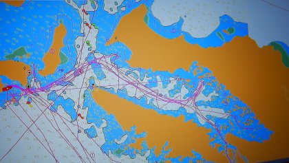 tracks van de verschillende tochten