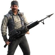 Schieten met een harpoen op een kwakbol