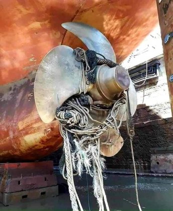 Touwtje in de schroef